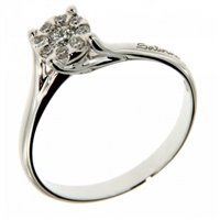 Anello Salvini Donna Daphne in Oro bianco Diamante 20056185 - 20056185